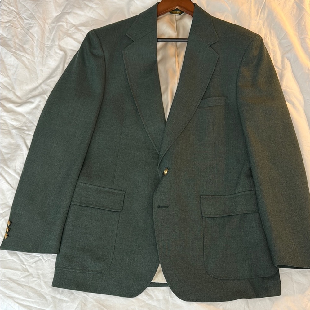 Classic Adams Row Green Blazer